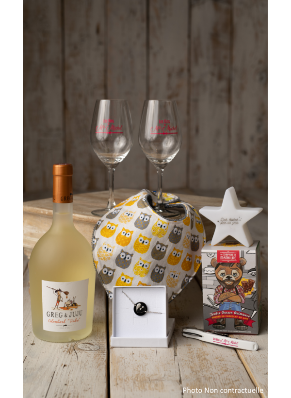 Coffret cadeau Bouteille & Verres