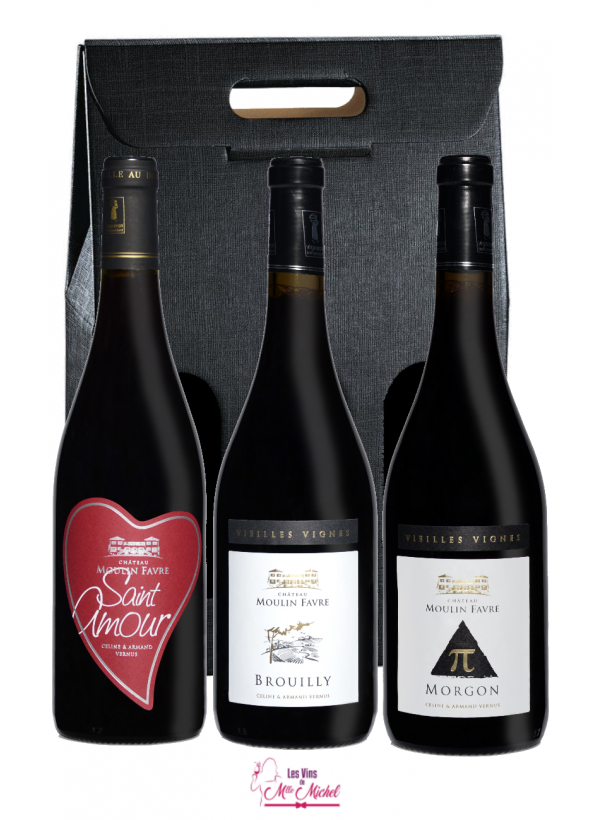 Coffret vins rouges