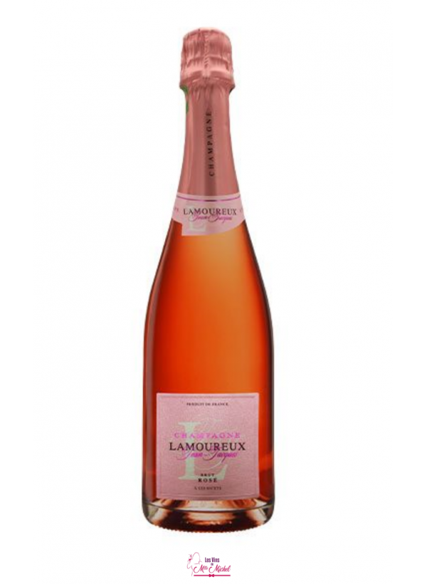 Acheter Champagne Rosé BRUT Récoltant - LAMOUREUX au meilleur prix