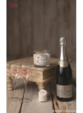 Coffret bouteilles de vins Ca pétille spécial Champagne & Crémant