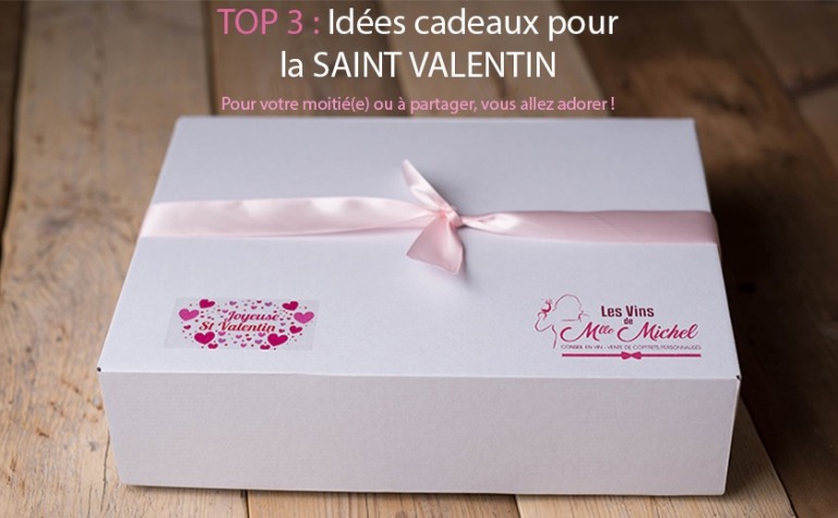 TOP 3 : IDÉES CADEAUX SAINT VALENTIN