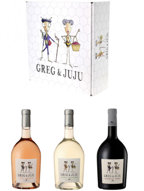 Coffret vins greg juju